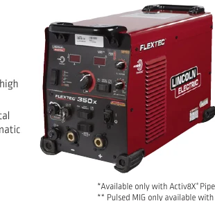 Flextec 350X machine reference