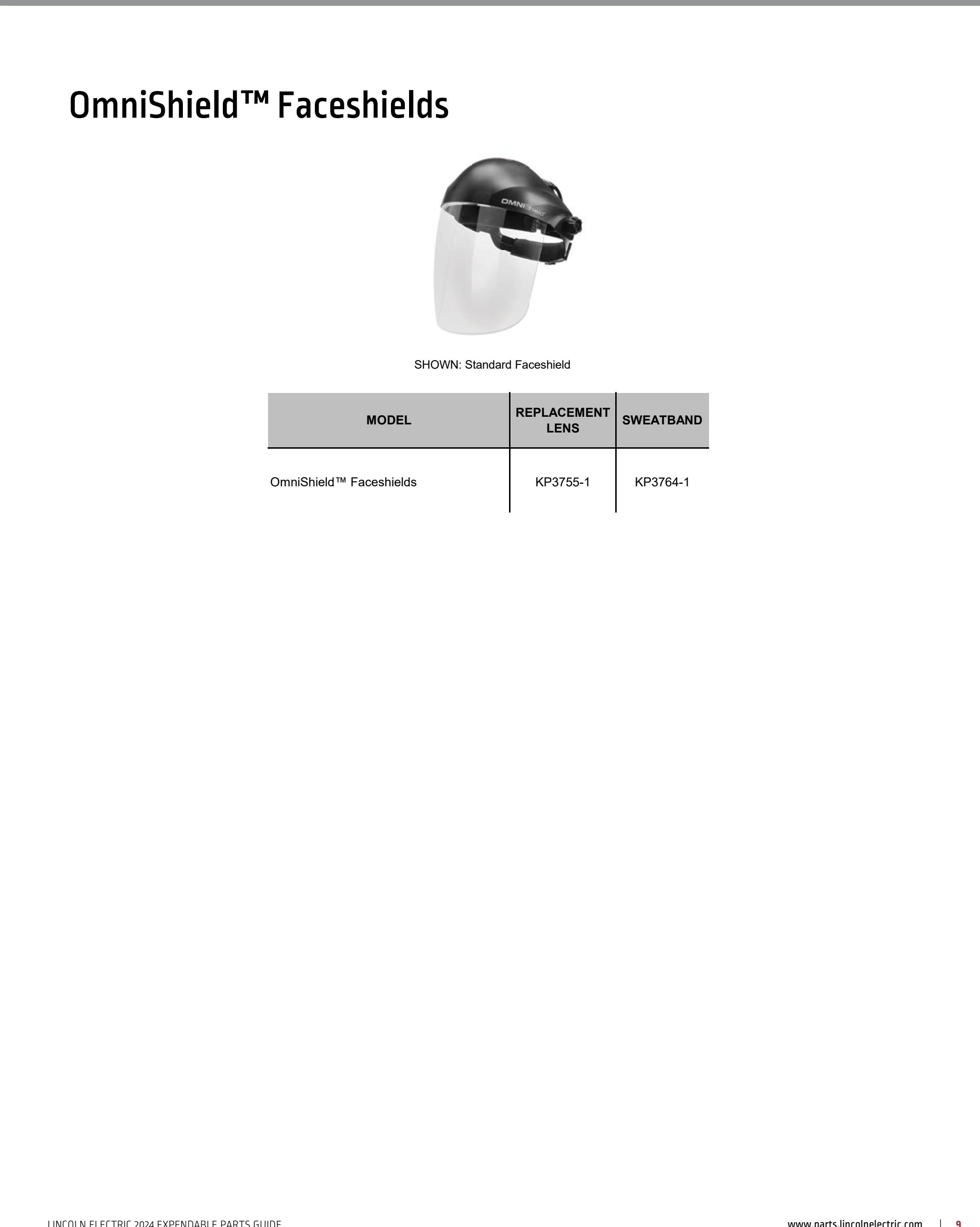 Lincoln BK291 2024 catalog, page 9