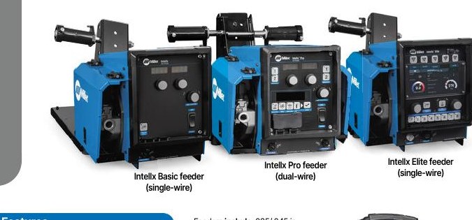 Miller Intellx Series Bench Feeders