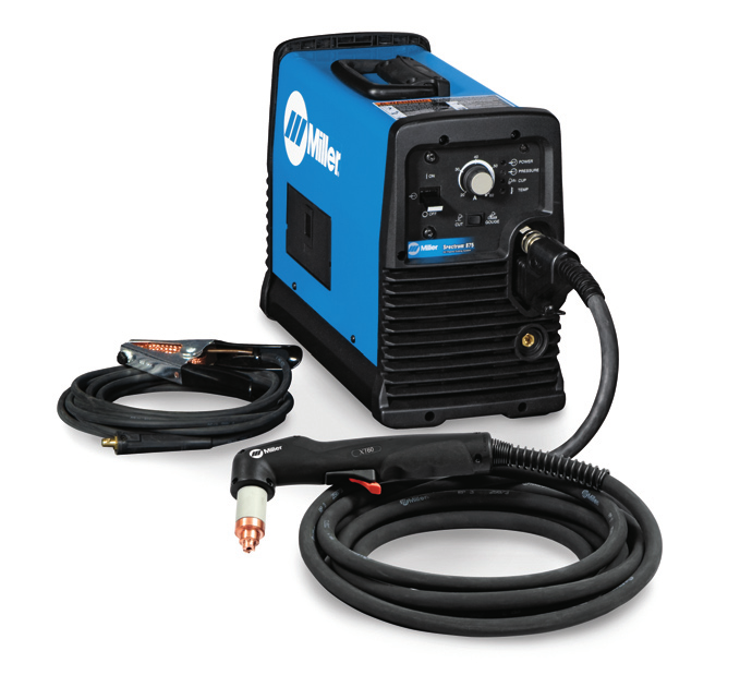 Miller Spectrum 875 Auto-Line plasma cutter with XT60 torch and work clamp